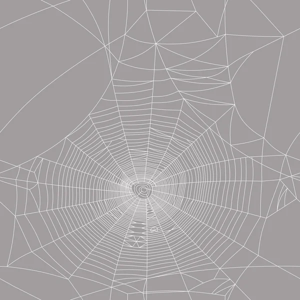 Spinnenweb Naadloze Vectortextuur — Stockvector