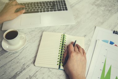 kadın klavyeli not defteri