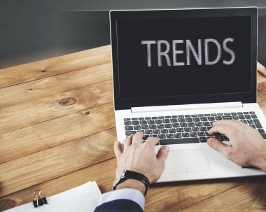 Bilgisayar ekranındaki eğilimler 