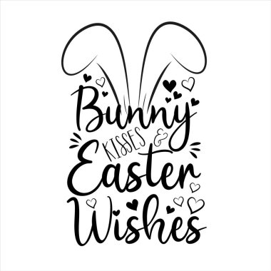 Download Easter Rabbit Bunny Ears Svg Bunny Kisses Clip Art Art Collectibles