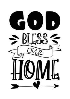 Download Bless Our Home Free Vector Eps Cdr Ai Svg Vector Illustration Graphic Art