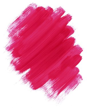 fırça darbesi dekoratif pembe tasarım ögesi