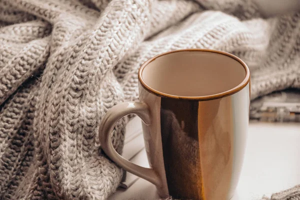 sweater coffee tea mug cup morning