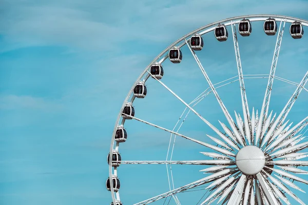 Pariserhjul Blå Himmel — Stockfoto