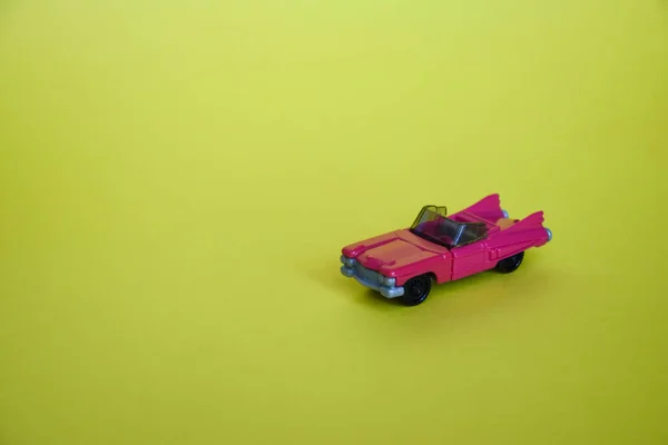 Carros Brinquedo Fundo Lugar Para Texto — Fotografia de Stock