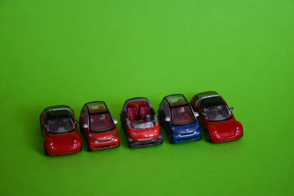 Παιχνίδια Αυτοκίνητα Στο Παρασκήνιο Θέση Για Κείμενο — Φωτογραφία Αρχείου