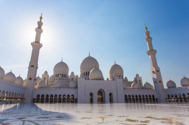 Sheikh zayed Camisi, abu dhabi, Birleşik Arap Emirlikleri