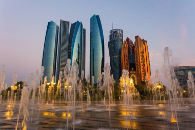 Etihad kuleleri, Abu Dhabi, Birleşik Arap Emirlikleri