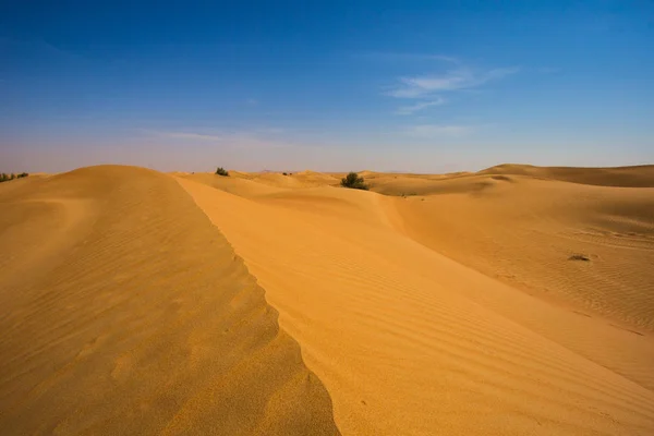 Desierto Rojo Al Hatta, Dubai, Emiratos Árabes Unidos — Foto de Stock