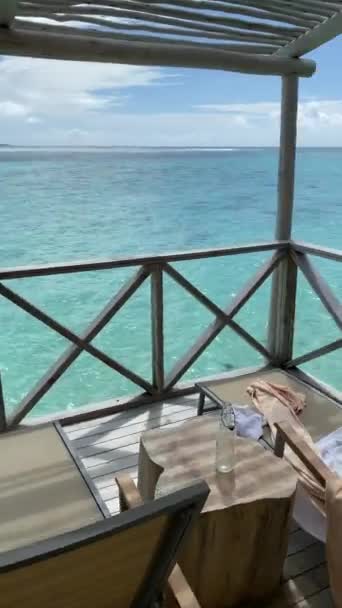 Luxury Resort Maldives — Stock Video