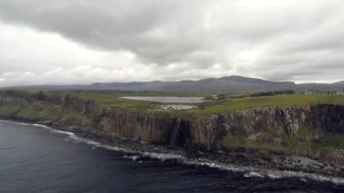 Skye Adası İskoçya İHA uçuşu