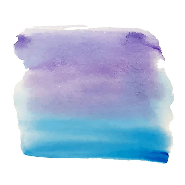 Tache Aquarelle Avec Dégradé — Image vectorielle