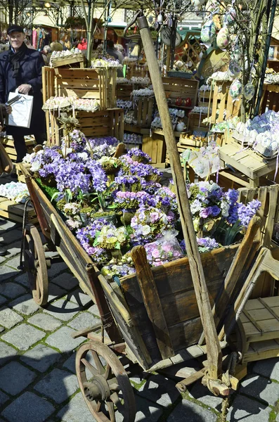 奥地利，复活节市场 — 图库照片