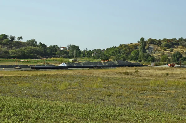 Греція, промисловості, трубопровід — стокове фото