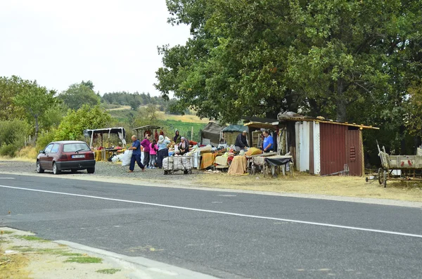 Bulgarien, Straßenmarkt, — Stockfoto