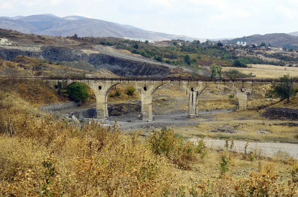 Bulgária, ponte ferroviária — Fotografia de Stock