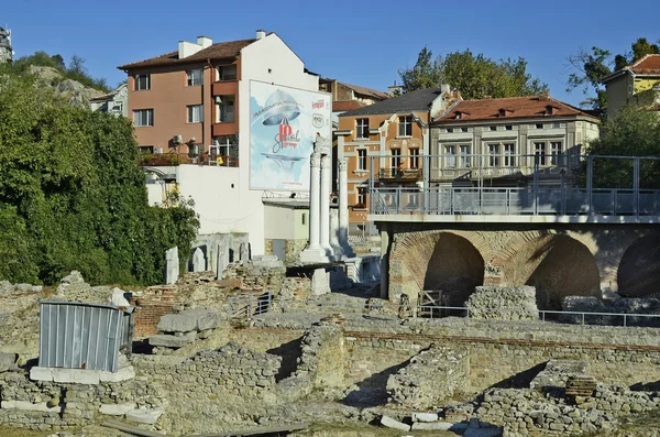Bulgaria, Plovdiv, monument antic — Fotografie, imagine de stoc