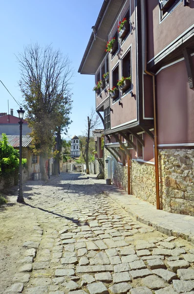 Bulharsko, Plovdiv, staré město — Stock fotografie