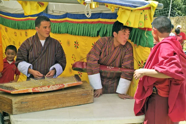 Butão, Paro, pessoas — Fotografia de Stock