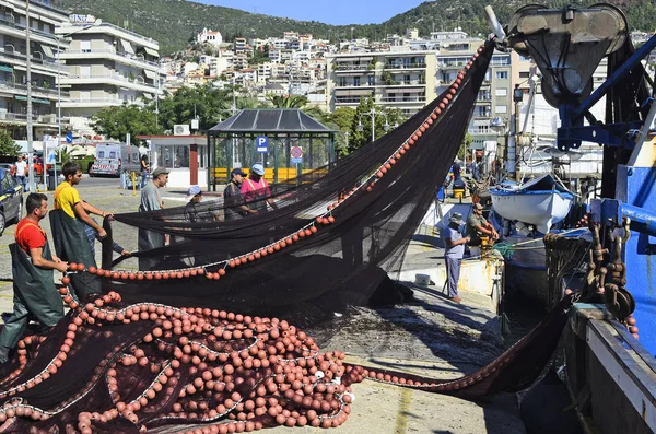 ギリシャ、漁業 — ストック写真