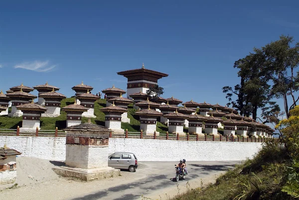 Bhutan, Thimpu, pomnik — Zdjęcie stockowe