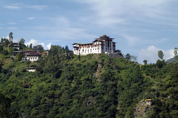 Bhútán, Trashigang, Dzong — Stock fotografie