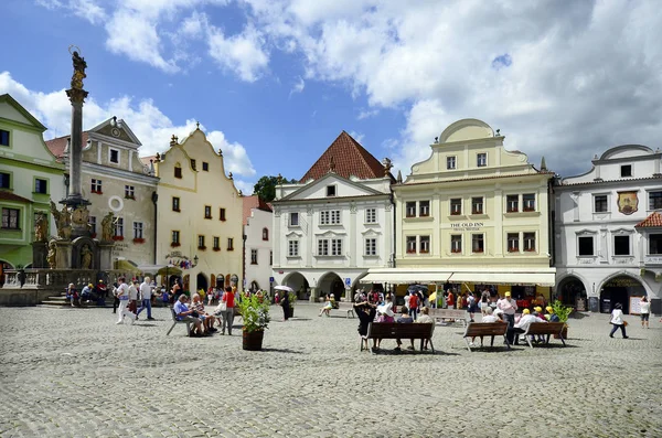 Tschechische Republik, krumlov Stockbild