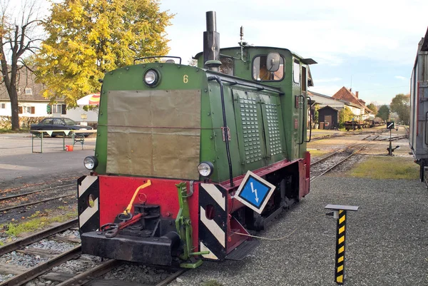 Österrike, järnväg, lokomotivet — Stockfoto