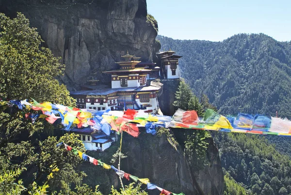 Bhutan, Paro, Tigernest — Stockfoto