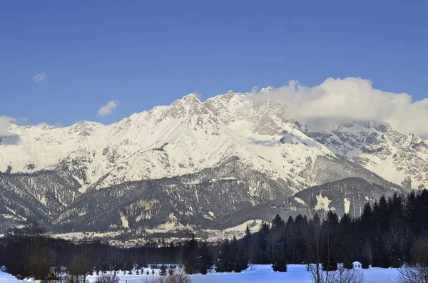 Áustria, Inverno, Alpes — Fotografia de Stock