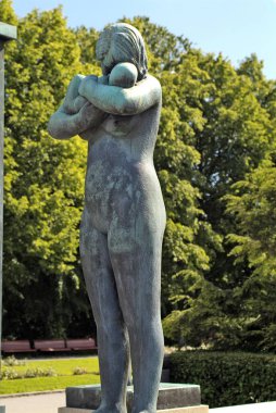 Norveç, Oslo'da Vigeland Park