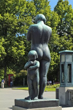 Norveç, Oslo'da Vigeland Park
