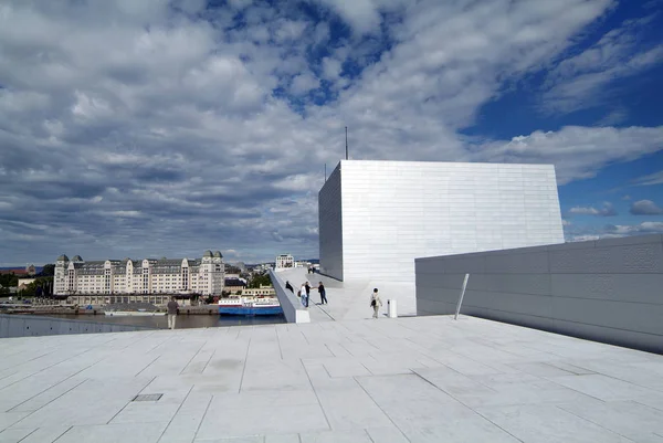 Norge, Oslo, Opera — Stockfoto