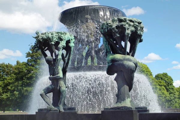 Norvegia, Vigeland Park — Foto Stock