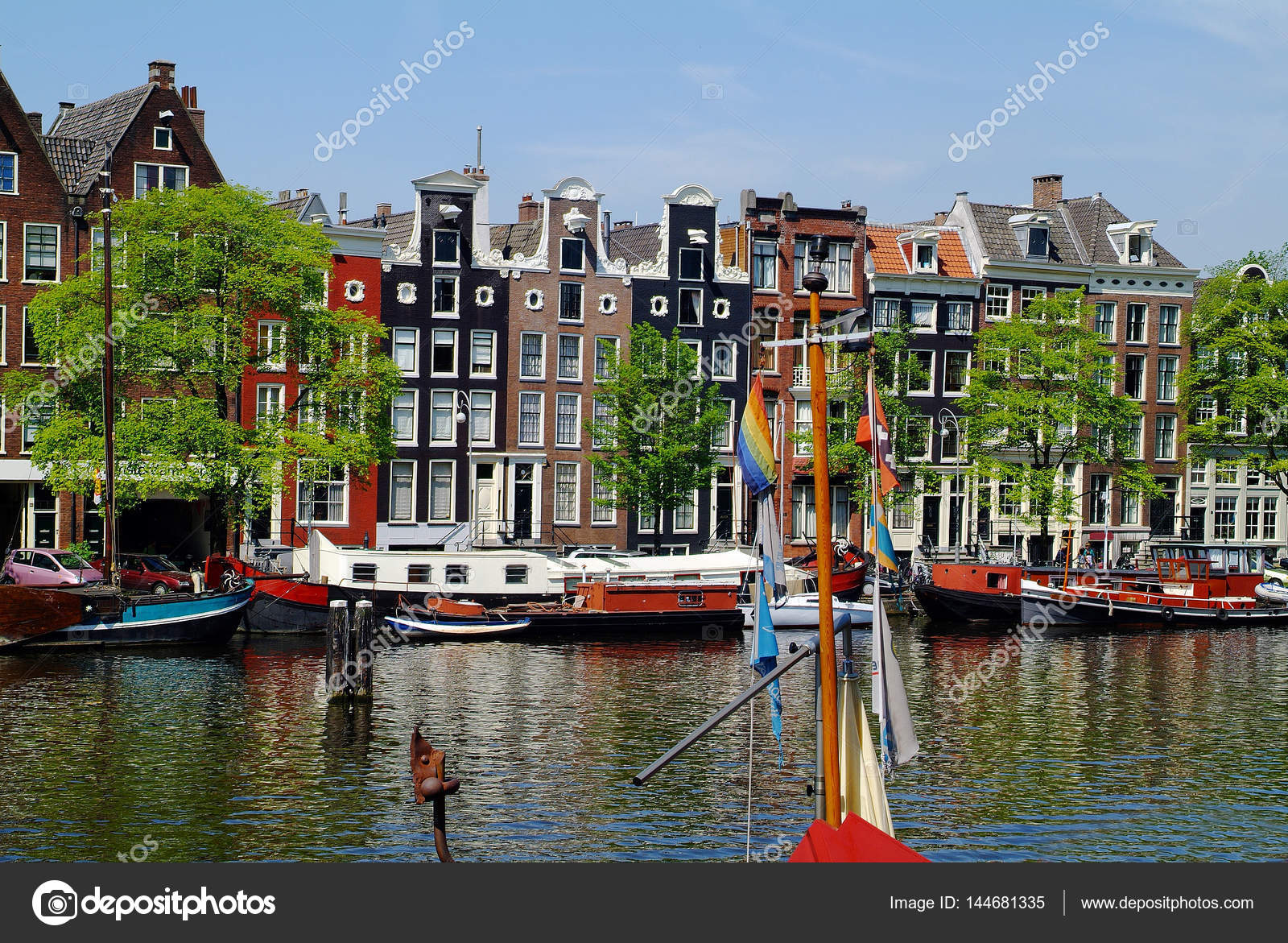 Netherlands Amsterdam Cityscape Stock Photo Image By C Fotofritz 144681335