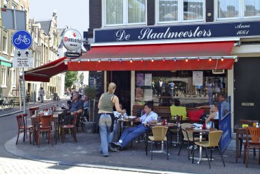 Hollanda, Amsterdam, kafe