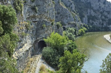 Yunanistan, Eastmacedonia, Nestos Gorge