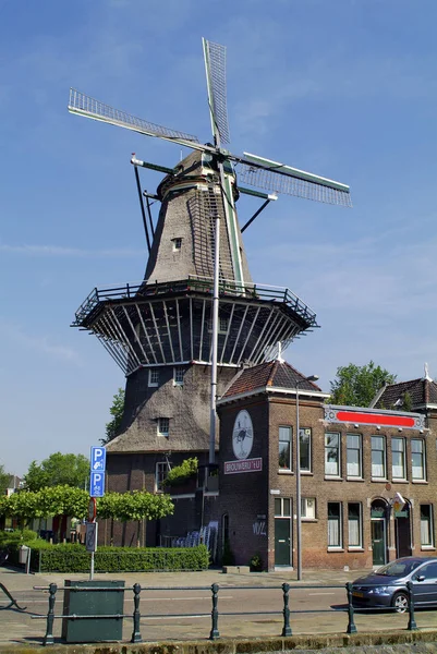 Нидерланды, Амстердам, Landmark — стоковое фото