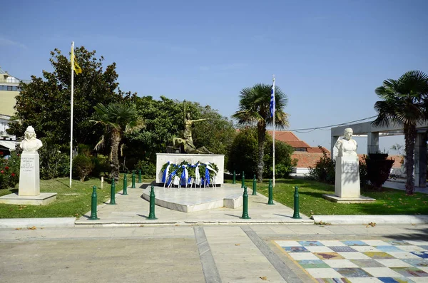 Griekenland, Alexandroupolis, Memorial — Stockfoto