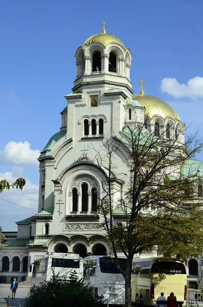 Bulgaria, Sofia, Cattedrale di Alexander Newski — Foto Stock
