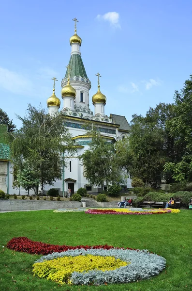 Bulharsko, Sofia, ruský kostel — Stock fotografie