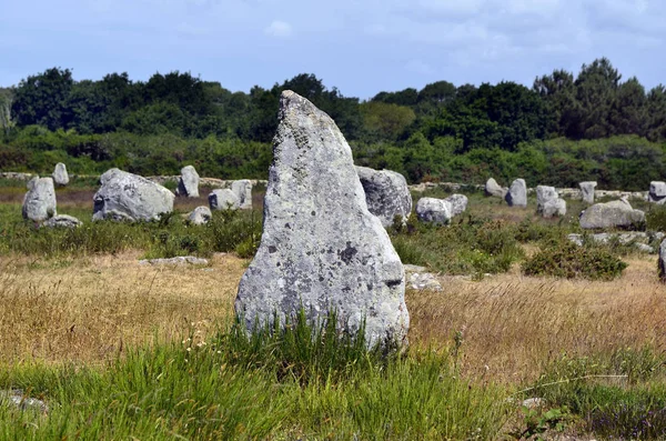 Francia, Carnac, Megaliti — Foto Stock