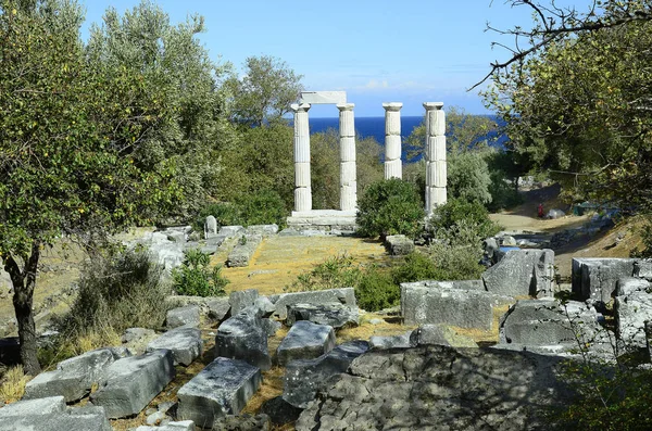 Řecko, ostrov Samothrace — Stock fotografie