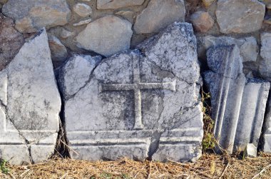 Yunanistan, antik Philippi Unesco Dünya Mirası site