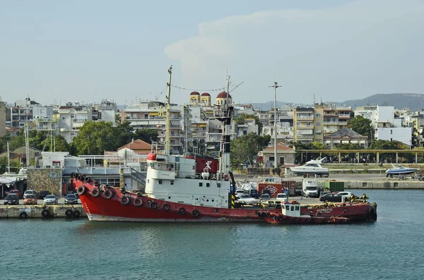 Grécia, Alexandroupolis, indústria naval — Fotografia de Stock