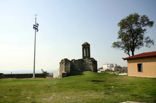 Řecko, Feres, byzantský kostel — Stock fotografie