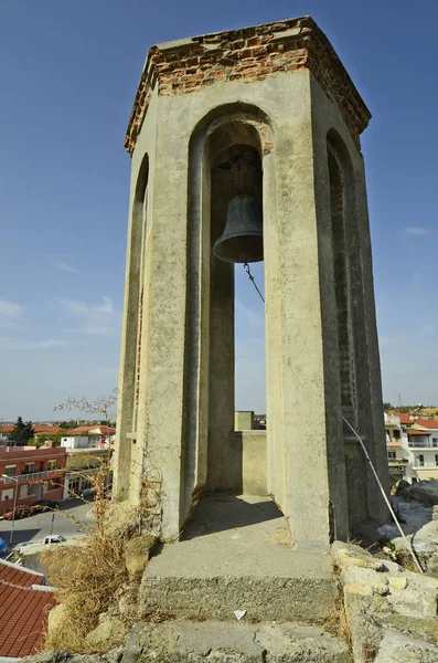 Greece, Feres, bell tower of byzantine church — Stock Photo, Image