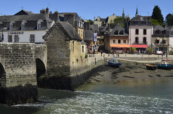 Франция, Бретань, средневековая деревня Аурей — стоковое фото