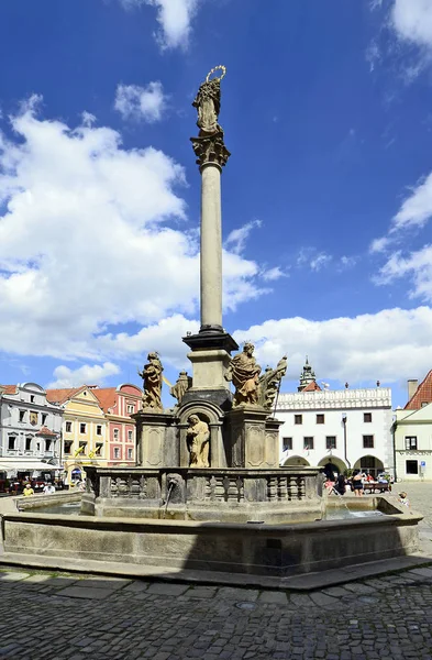 Tsjechië, Bohemen, Unesco World Heritage site Cesky Krumlov — Stockfoto