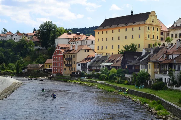 Tjeckien, Böhmen, Unesco World Heritage site Cesky Krumlov — Stockfoto